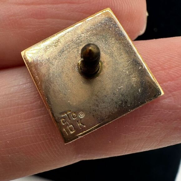 Vintage 10kt yellow gold Ford Motor Co. 30 years Employee Service Pin, Tie Tack! - Picture 10 of 12